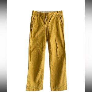 J. Crew Women’s Mustard Chinos Size 2r